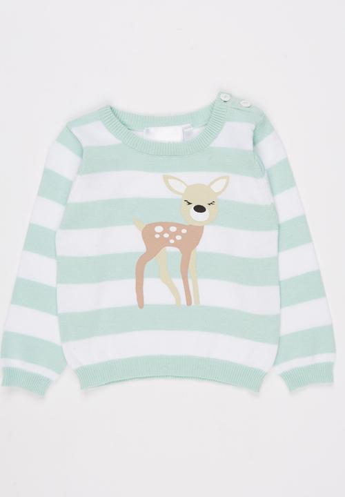 Luke & Lola - Bambi Print Light Green