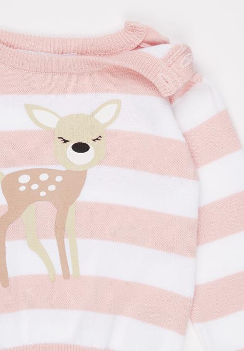Luke & Lola - Bambi Print Pale Pink