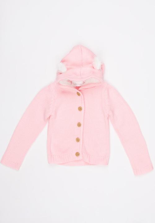 Luke & Lola - Bunny Ear Knit Pale Pink