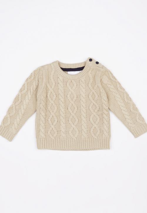 Luke & Lola - Cable Knit Mid Brown