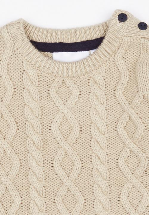 Luke & Lola - Cable Knit Mid Brown