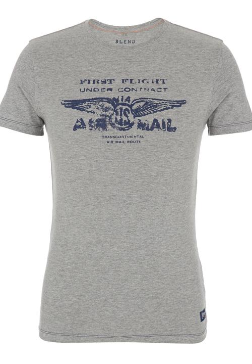 Blend - Graphic Tee. Grey