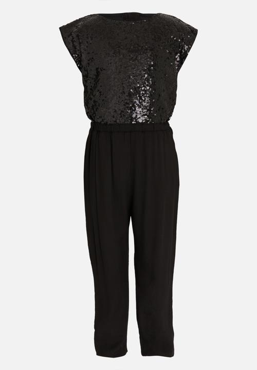 MINOTI - Sequin jumpsuit - black