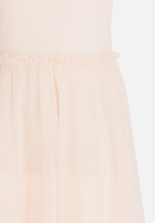 MINOTI - Shimmer net tutu dress - neutral