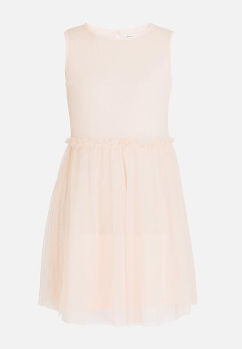 MINOTI - Shimmer net tutu dress - neutral