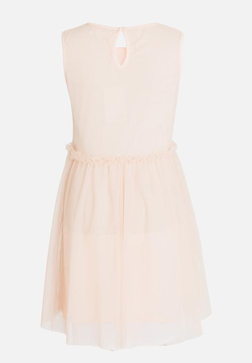 MINOTI - Shimmer net tutu dress - neutral