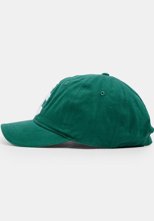 MINOTI - Baseball Embroidered Peak Cap Dark Green