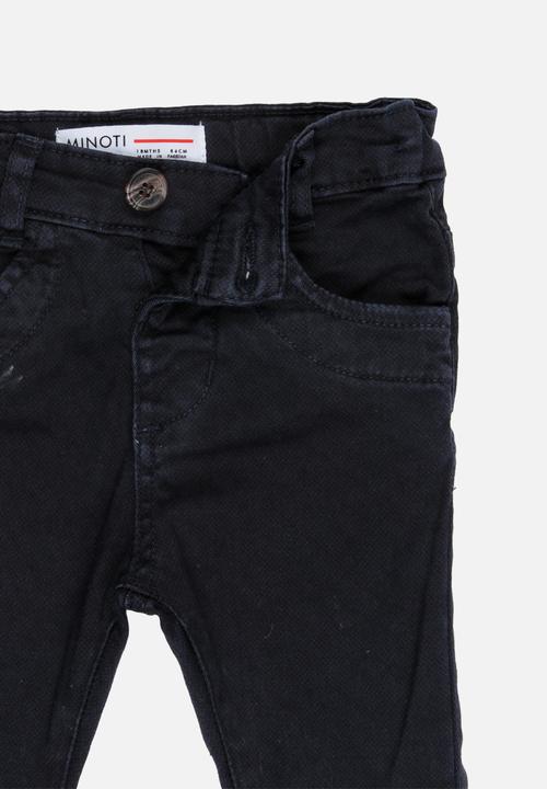 MINOTI - Skinny Leg Twill Pant Charcoal