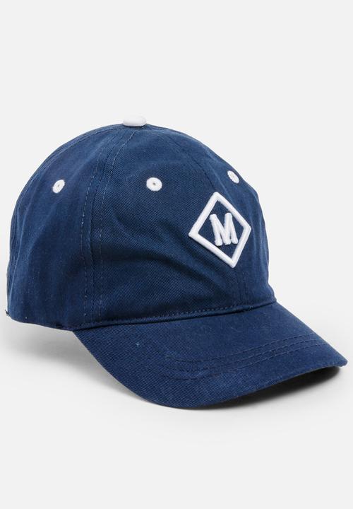 MINOTI - Baseball Embroidered Peak Cap Navy