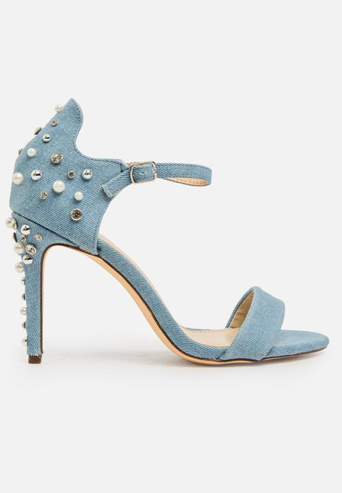 Miss Black - Photini heel - mid blue