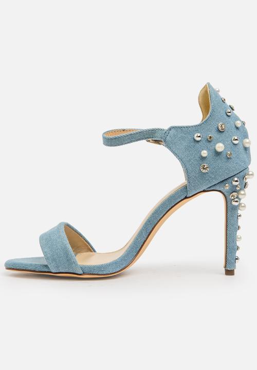 Miss Black - Photini heel - mid blue