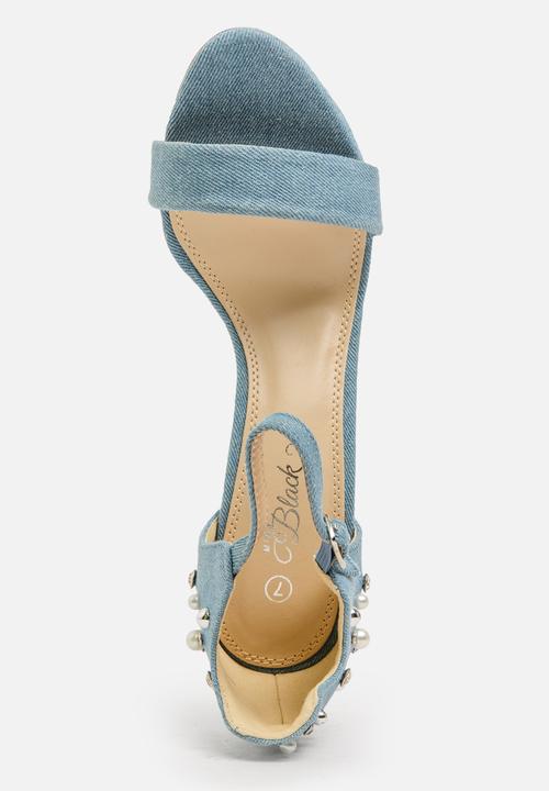 Miss Black - Photini heel - mid blue