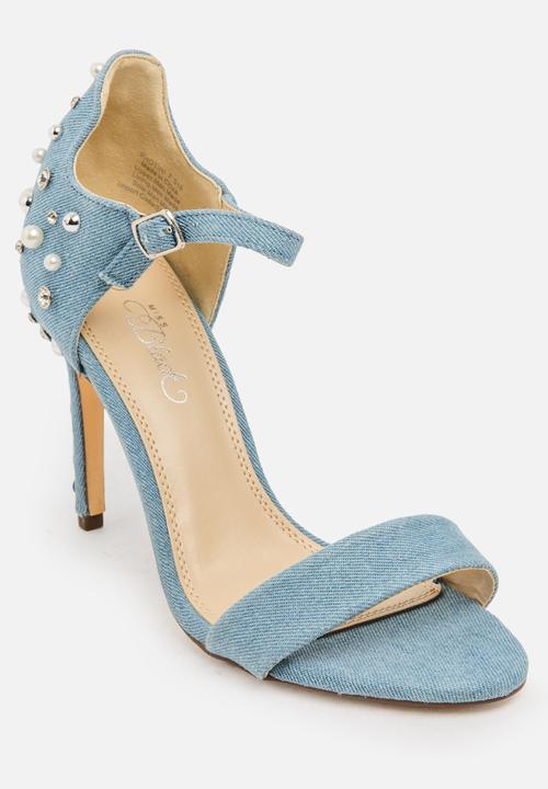Miss Black - Photini heel - mid blue