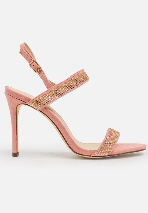 pale pink sandals heels