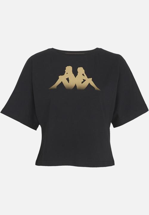 KAPPA - Training Crop Tee Black