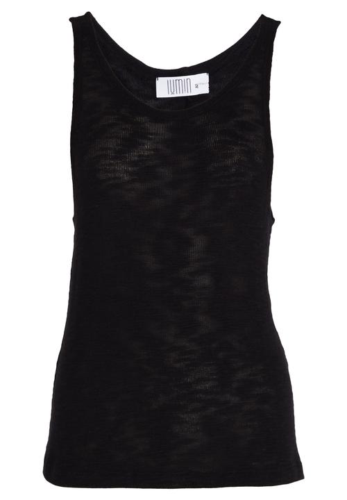 LUMIN - Knit Vest Black