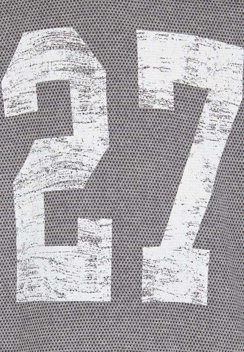 Name It - Printed Sweat Top Black