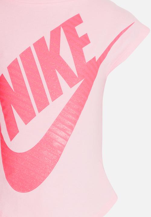 Nike - Nike Jumbo Futura Tee Mid Pink