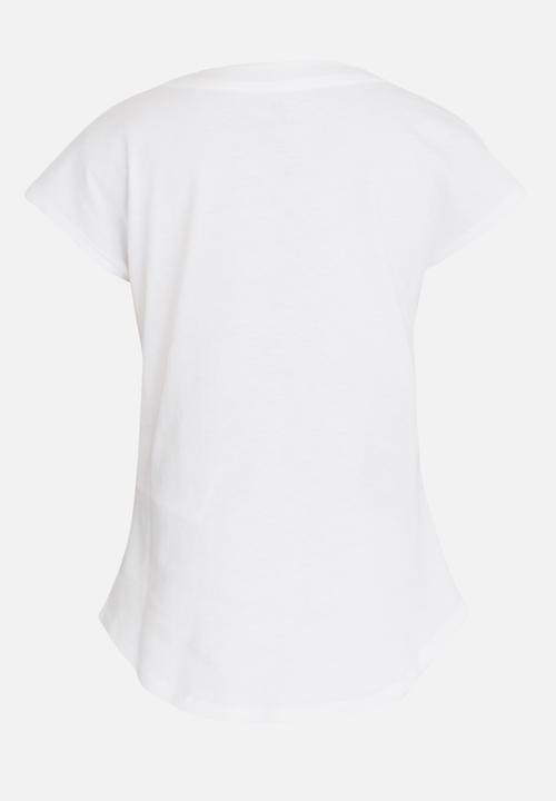 Nike - Nike Jumbo Futura Tee White