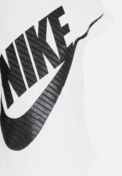 Nike - Nike Jumbo Futura Tee White