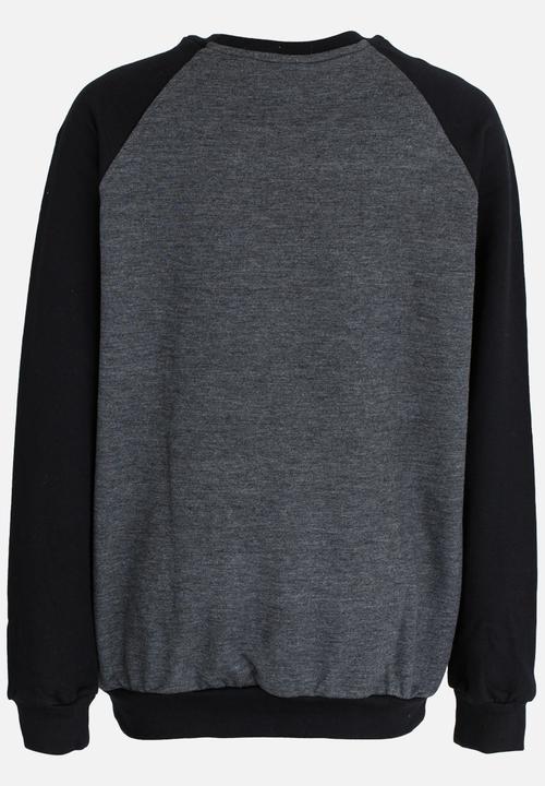O'Neill - Locked Up Crew Sweat Top Charcoal