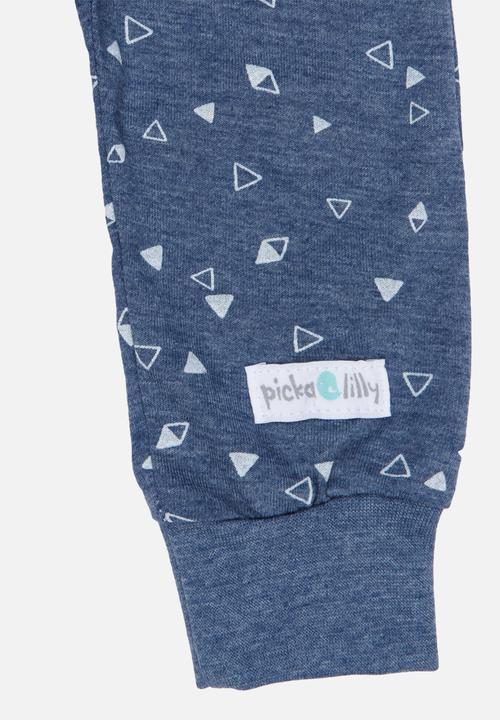 Pickalilly - Harem pants- blue