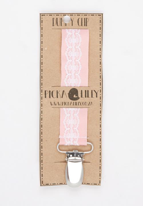Pickalilly - Lace Dummy Clip Mid Pink