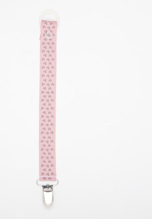 Pickalilly - Heart Dummy Clip Mid Pink