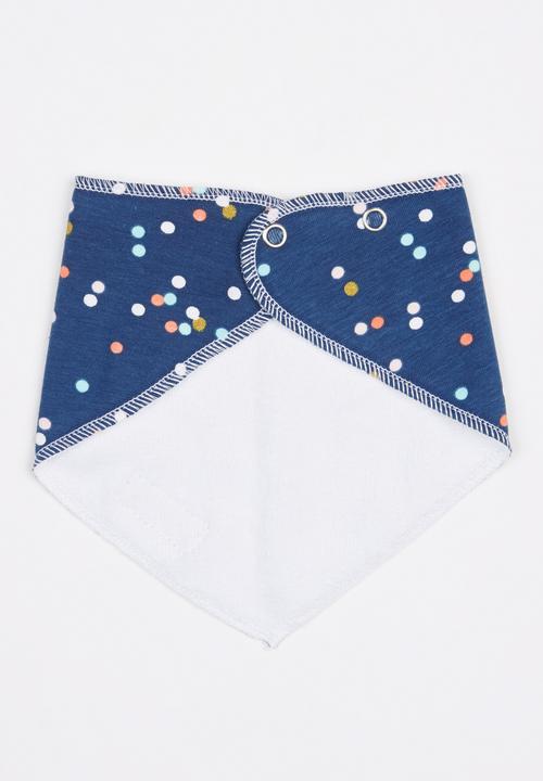 Pickalilly - Confetti Dots Bib Navy