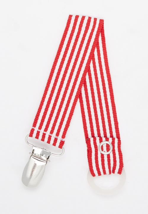 Pickalilly - Stripe Dummy Clip Red