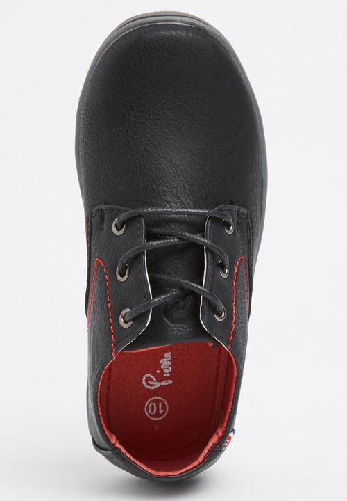 Pierre Cardin - Boys Lace up Shoe  Black