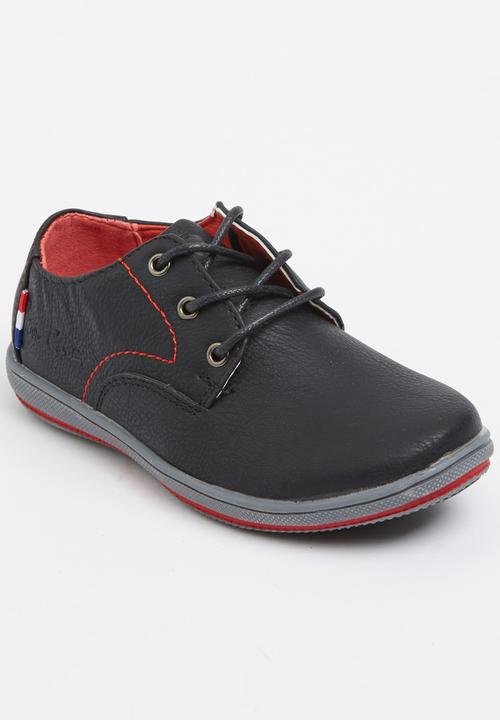 Pierre Cardin - Boys Lace up Shoe  Black