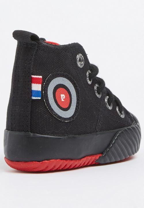Pierre Cardin - Boys High Top Trainer Black