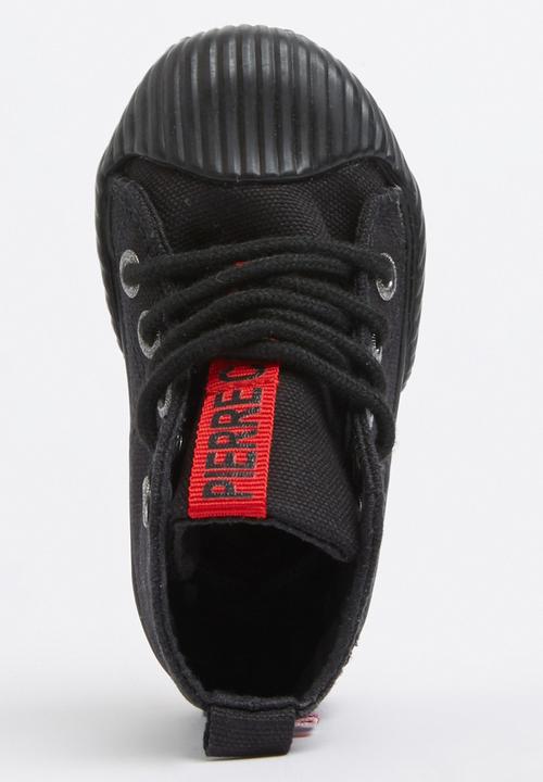 Pierre Cardin - Boys High Top Trainer Black