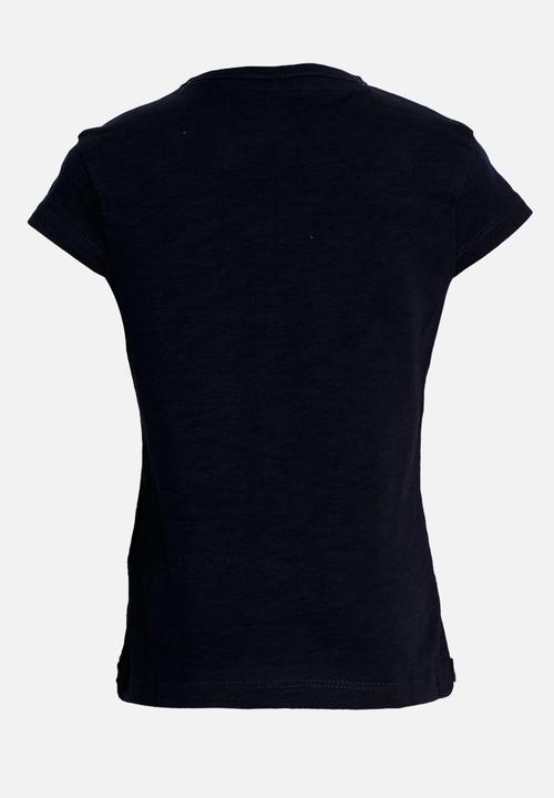 POLO - Jada Printed Tee Navy