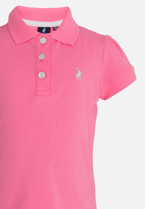 POLO - Nina SS Golfer Mid Pink