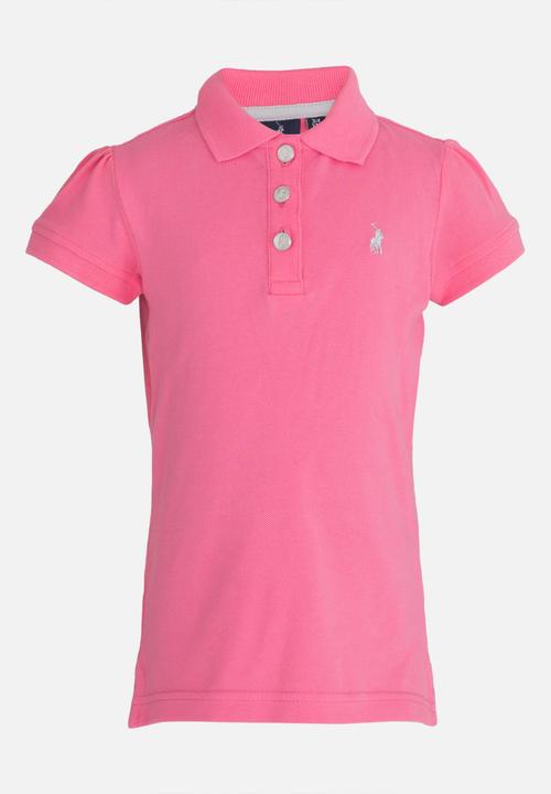 POLO - Nina SS Golfer Mid Pink