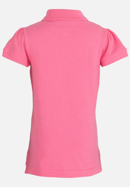 POLO - Nina SS Golfer Mid Pink