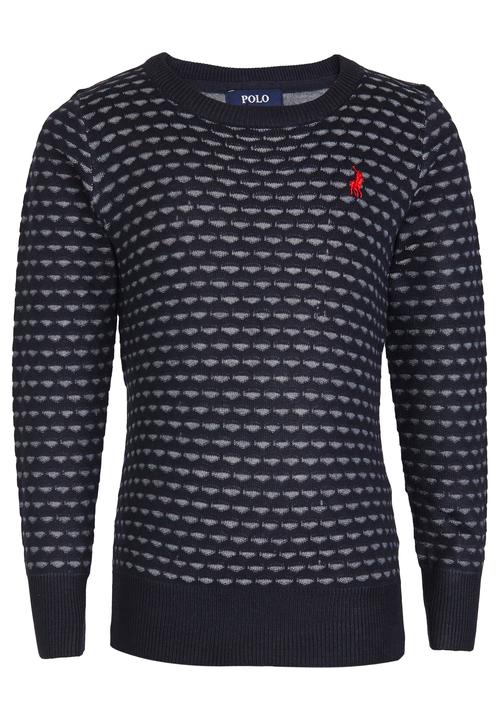 POLO - Riverse Pigment Dye Pullove Dark Grey