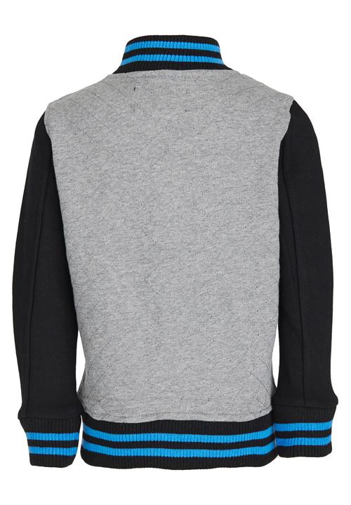 POLO - Classic Quilted Baseball Jacket Dark Grey
