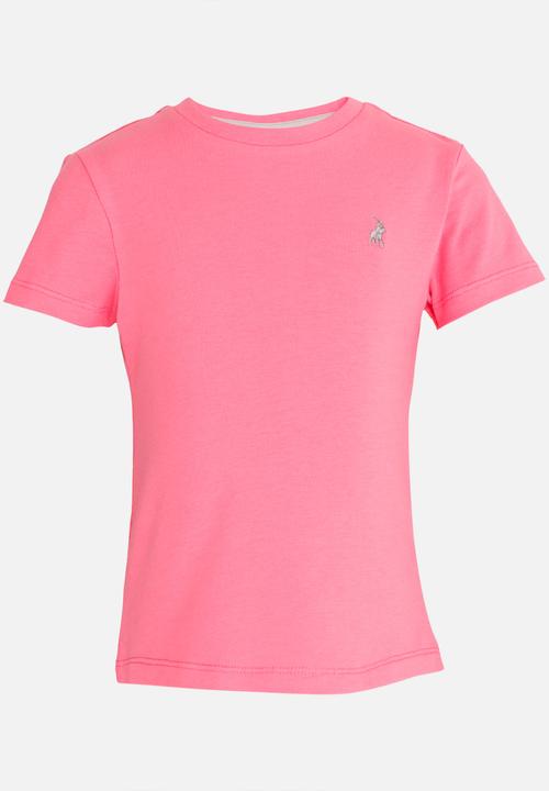 POLO - Kelly SS Classic Tee Mid Pink