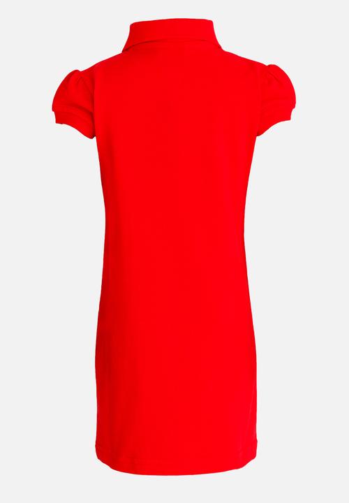 POLO - Dakota Golfer Dress Red