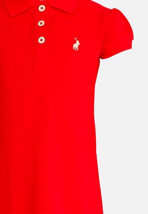 POLO - Dakota Golfer Dress Red