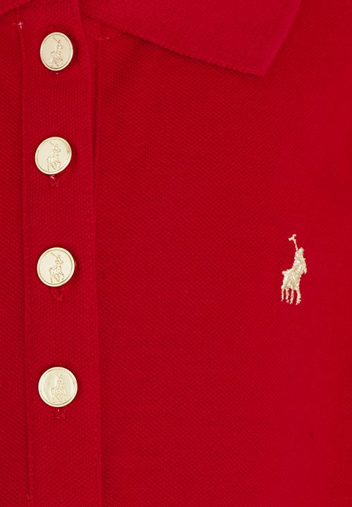 POLO - Nina SS Golfer Red