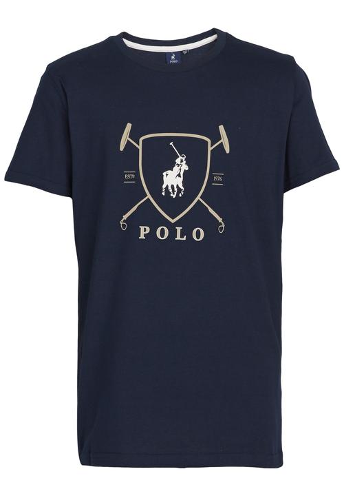 POLO - Classic Ss Crew Neck Tee Navy