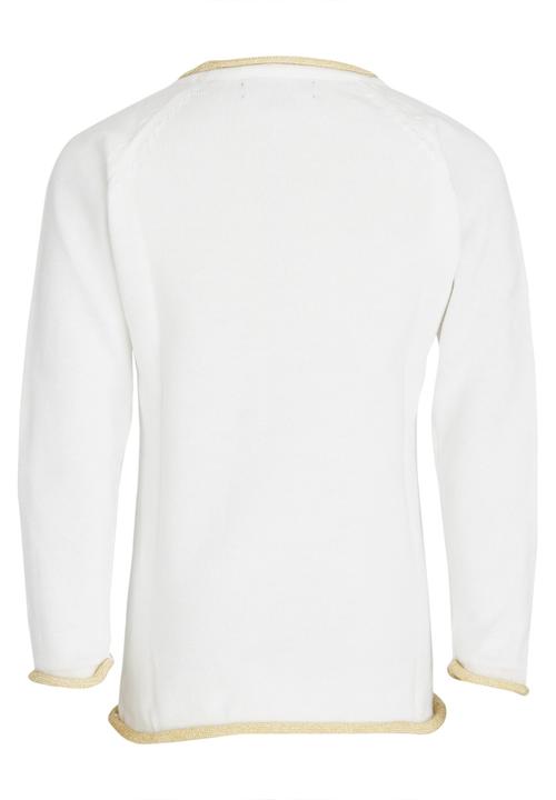 POLO - Ashleigh LS Pullover White
