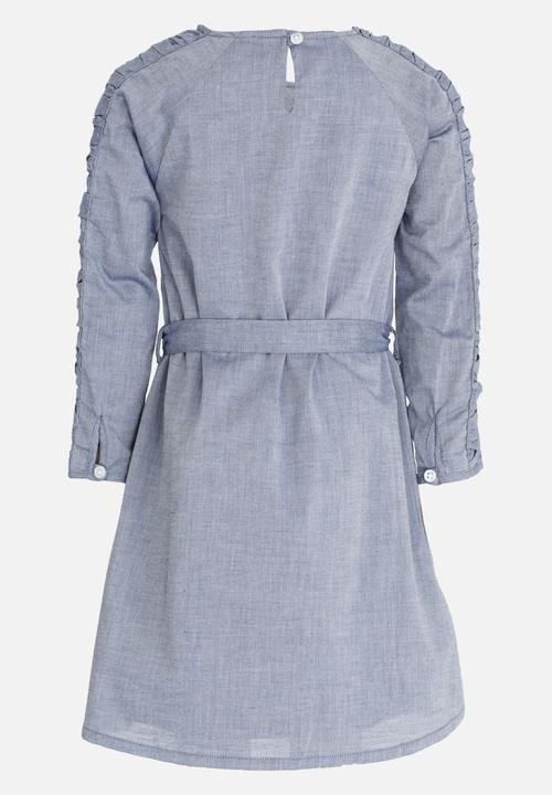 POLO - Emma LS Belted Dress Navy