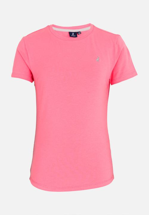 POLO - Kelly SS Classic Tee Mid Pink