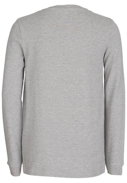 POLO - Classic Pique Cardigan Pale Grey