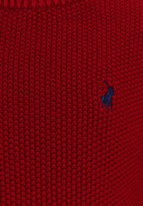POLO - Nicola LS Knitted Dress Red